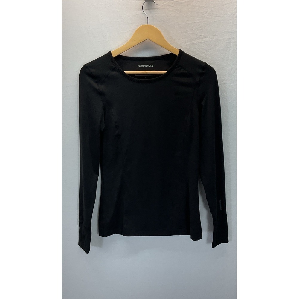 Terramar Climasense 2.0 Shirt Mens S Black Performance Base Layer Outdoors‎